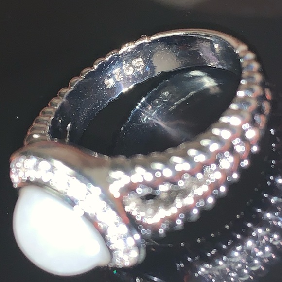 Diam pearl ring - Picture 4 of 6